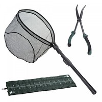 Karpfen Kescher 1,13M Abhakmatte HakenlöSer-Zange 28Cm Angelset Zite Fishing