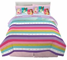 Disney Princess "My Own Hero" Kids Reversible Full Bed Set - AB08N9HKGTX8