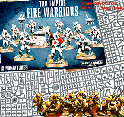 NEW: TAU FIRE WARRIORS Frames+Bases=13 Models ~ GW~Games Workshop: WARHAMMER 40K