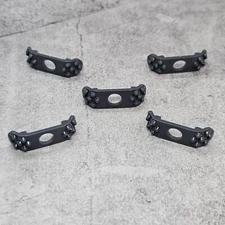 5pack Gray Spikey Shoulder Armor Blocks Accessories for Minifigures Gt6gsa13