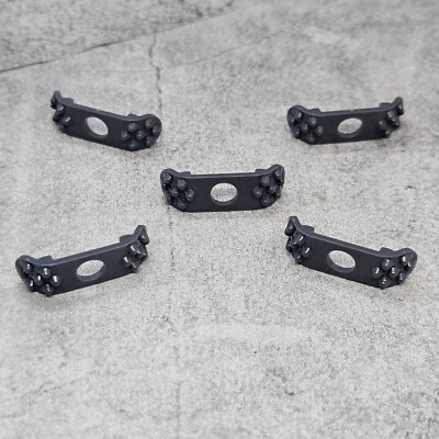 #ad 5pack Gray Spikey Shoulder Armor Blocks Accessories for Minifigures Gt6gsa13 $3.95