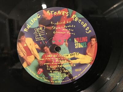 Rolling Stones – Dirty Work LP 1986 Rolling Stones Records – CBS