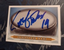 Cutter Gauthier Autographed Hockey Puck Signature Card Anaheim Ducks 