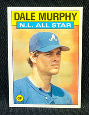 1986 Topps Baseball - DALE MURPHY #705 - ALL-STAR  - ATLANTA BRAVES