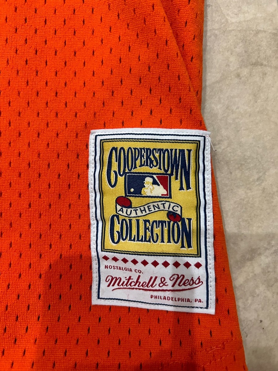 Cal Ripken 8 Baltimore Orioles Mitchell Ness Cooperstown Orange