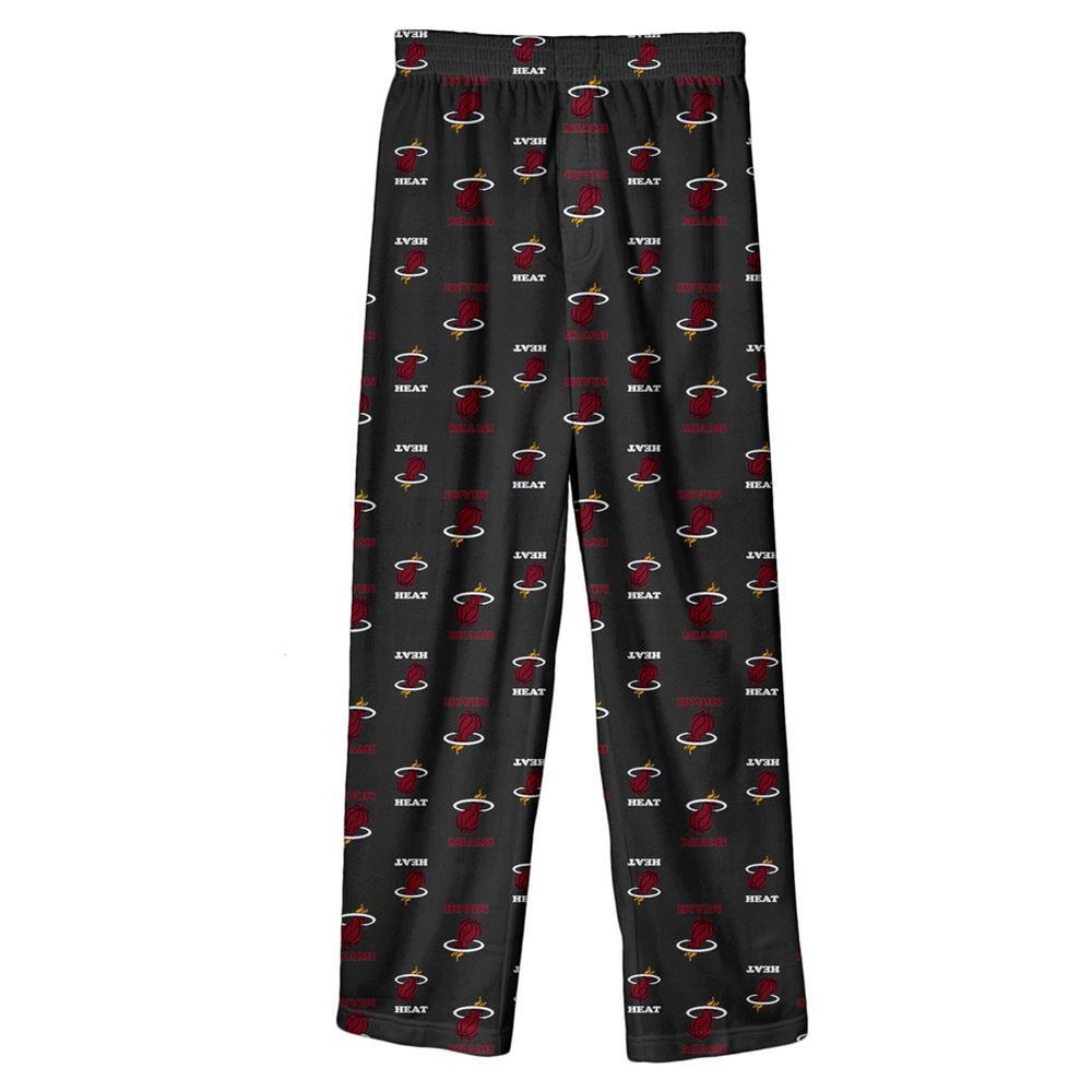 Youth Miami Heat Pajama Pant Boys Sleep Bottoms