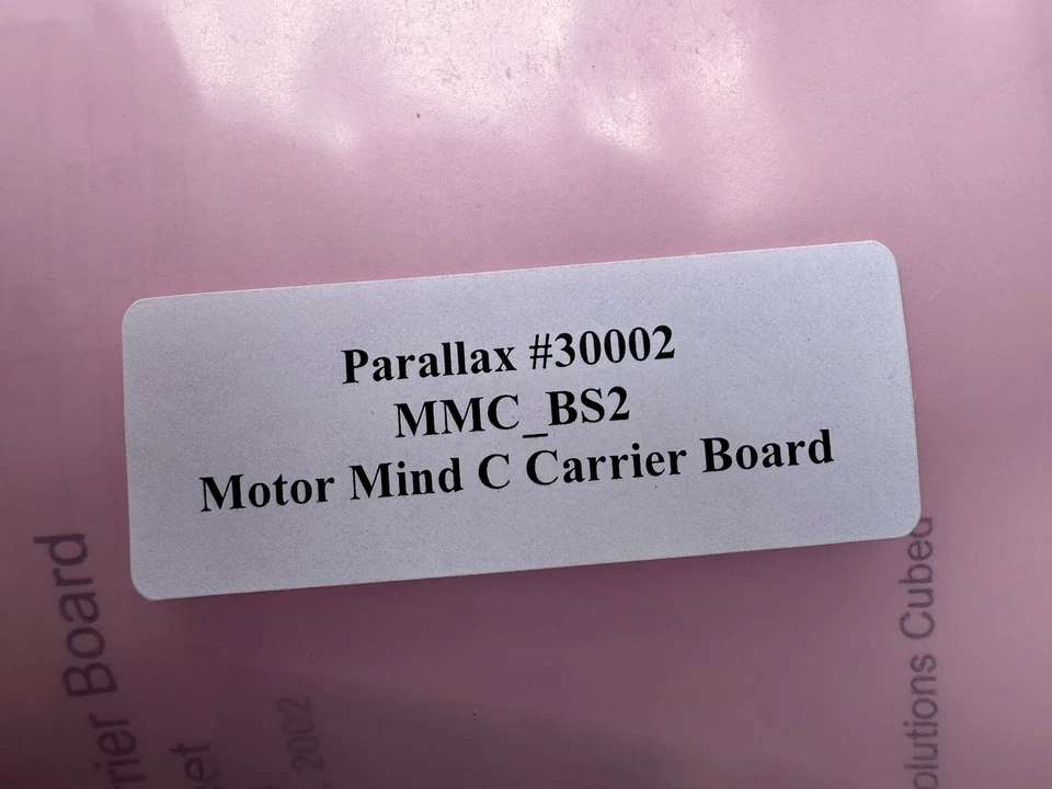 Parallax  MMC_BS2 6 Motor Mind C Carrier Board 30002 - Image 2 of 4