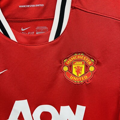 Manchester United Jersey 2011-2012 Home Jersey Nike Dri-Fit #12