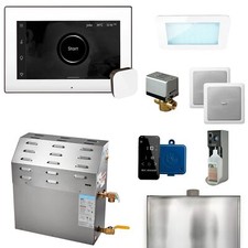 Mr. Steam MSSUPER2EC1 xDream Steam Shower Kit White x Oil Rubbed Bronze