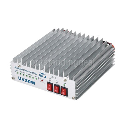 BJ-UV50W 136-174/400-470MHz UV Dual Band Duplex Walkie Talkie Linear Amplifier/