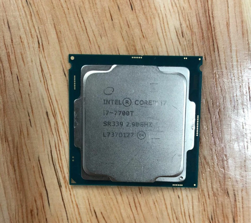7Th Gen Intel Core i7-7700T LGA 1151 CPU 2.9 GHz Quad-Core Processor 8M 35W - Image 2 of 2