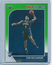 2019-20 NBA Hoops Neon Green Australia Singles You Pick! Zion Williamson!
