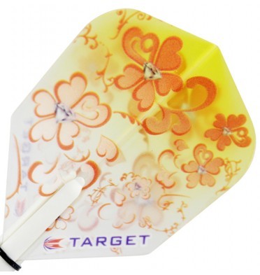 Ailettes Fléchettes Target Sera Pro Ultra - Noires Et Lime - Format N°2 - Pack De 3