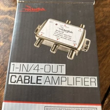 Rocketfish RF-G1179 Bidirectional Mini Drop Amplifier - Silver