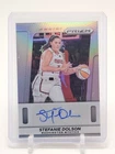 STEFANIE DOLSON 2025-26 PANINI PRIZM WNBA THROWBACK AUTO SILVER MYSTICS Q5908