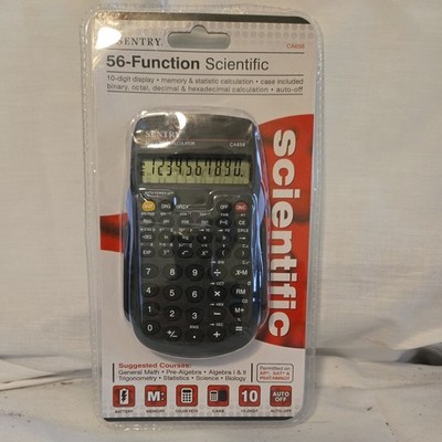 Sentry 56 function CA656 Scientific Calculator 10 Digit Decimal & Hexadecimal