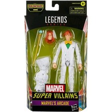 2021 Marvel Legends Arcade Mad Monk Super Villains w Xemnu BAF X-Men Hasbro