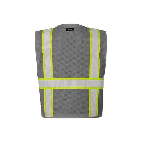 KISHIGO  Safety Vest,Gray,Size S/M 820KV6 - product listing photo