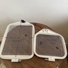 Bernina Embroidery Hoops Hoop A  Hoop B w/ Templates 145x255mm, 100x130mm 