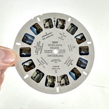 View-Master Reel 2009 Interlaken Region Switzerland Stereoview Sawyer s Vintage