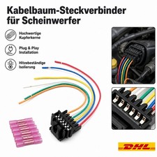 F&uuml;r Renault Dacia stabiler Reparaturstecker f&uuml;r R&uuml;ckleuchte mit 6 Leitungen