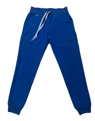 FIGS Zamora Jogger Scrub Pants Womens Size XS Cargo Royal Blue Medical New