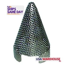 Dynatech 772-32510, One Natural Stainless 3.5In Vortex Cone Muffler Performance