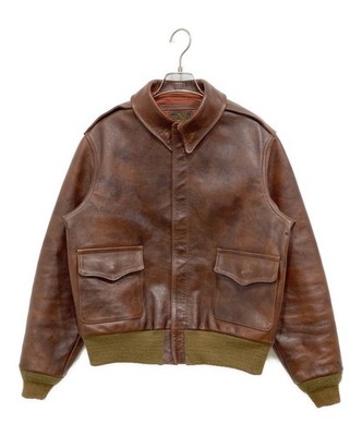 【SALE】BUZZ RICKSON'S A-2 レザー ジャケット 36 Buzz Rickson's Type A-2 Horsehide Leather Flight Jacket BR80603