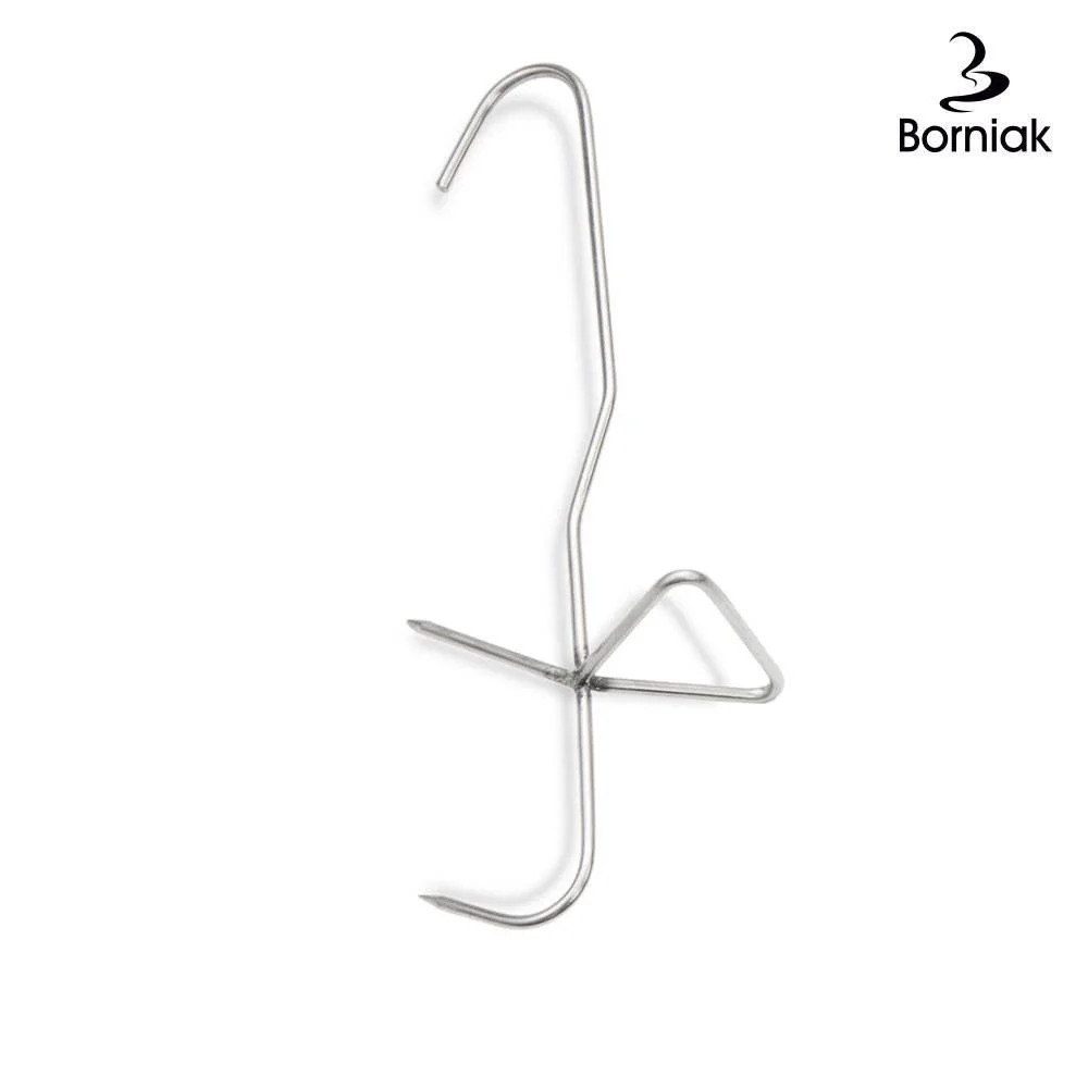 Hook for smoking fish 20 cm long - HW-20 3 pcs in pack smokehouse hooks