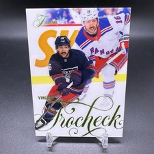 #/349! 🚨2025-26 UD FLAIR VINCENT TROCHECK New York Rangers Upper Deck Foil #88