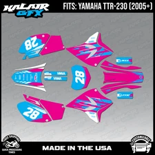 Graphics Kit for Yamaha TTR230 (2005-2023) TTR 230 Factory Series - Magenta
