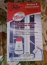 Fuller Brush Company Full Crystal Window And Glass Cleaner Refill 1 Pouches New 