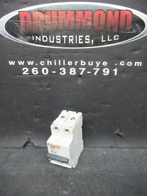 MERLIN GERIN TWO POLE BREAKER 24524 MULTI 9 C60N 16A-TYPE D 480 VAC