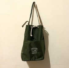 Borsa da weekend sacca unisex Hermes Plein Air vintage verde