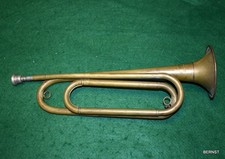 VINTAGE BOY SCOUT REXCRAFT OFFICIAL BUGLE - FIRST CLASS INSIGNIA