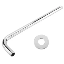 Shower Arm Wall-Mounted Extension Rod Stainless Steel Shower Extension Arm3938
