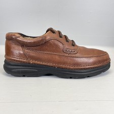 Nunn Bush Cameron Shoes Mens Size 9W Brown Leather Oxford Walking Comfort Casual