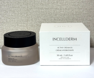 インセルダム★アクティブクリーム＋ DERMATOLOGY INCELLDERM Active Cream EX-Dermatology Cream Korean Skincare Free