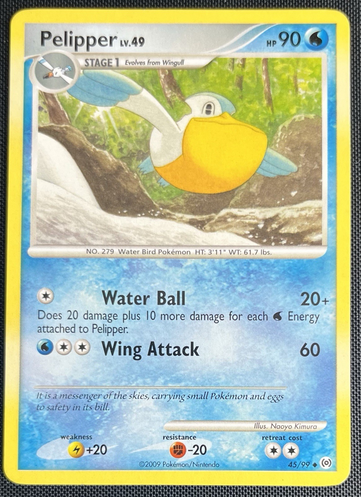 Pelipper 45/99 Pokemon English Platinum: Arceus 2009