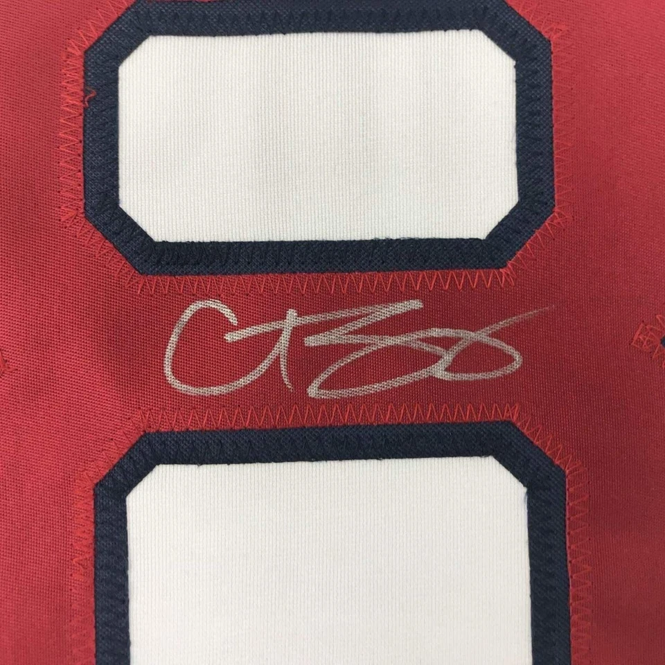 Autographed/Signed Curt Schilling Boston White Baseball Jersey JSA COA Auto - Image 3 of 4