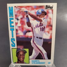 Darryl Strawberry #182 Prices [Rookie] | 1984 Topps Tiffany