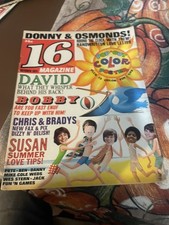 16 Magazine Oct 1971 Jim Morrison Memorial Brady Bunch Partridge Family