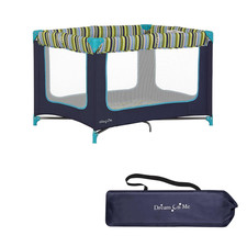 Zodiak Portable Playard Navy, Lightweight, Packable Easy Setup, Breathable Mesh