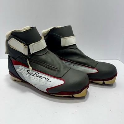 Cross-Country Ski Boots Salomon Escape 7 Pilot Womens 8 White Gray