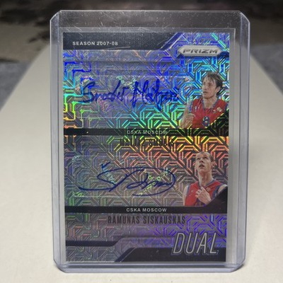 2024-25 Panini Prizm Euroleague - SMODIS/SISKAUSKAS Mojo Autograph AUTO /25