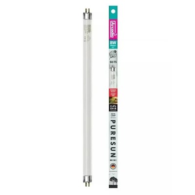 Arcadia PureSun Mini 8W T5 UVB Lamp 12'' For Pet Birds