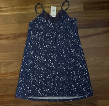 Joyspun Chemise Dreamy Soft Collection Women’s  S/4-6 Stars Moons Lace New!