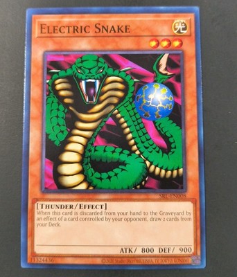 Yu-Gi-Oh! Spell Ruler Electric Snake Common Card SRL-EN008 NM
