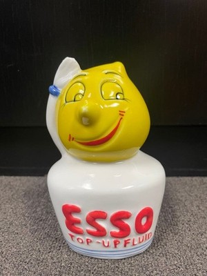Esso Junge Keramik Münzbank Retro 15x9 cm Sammlerstück Timeworn Geschenk
