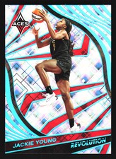 2022 Panini Revolution WNBA #4 Jackie Young Cosmic #/99